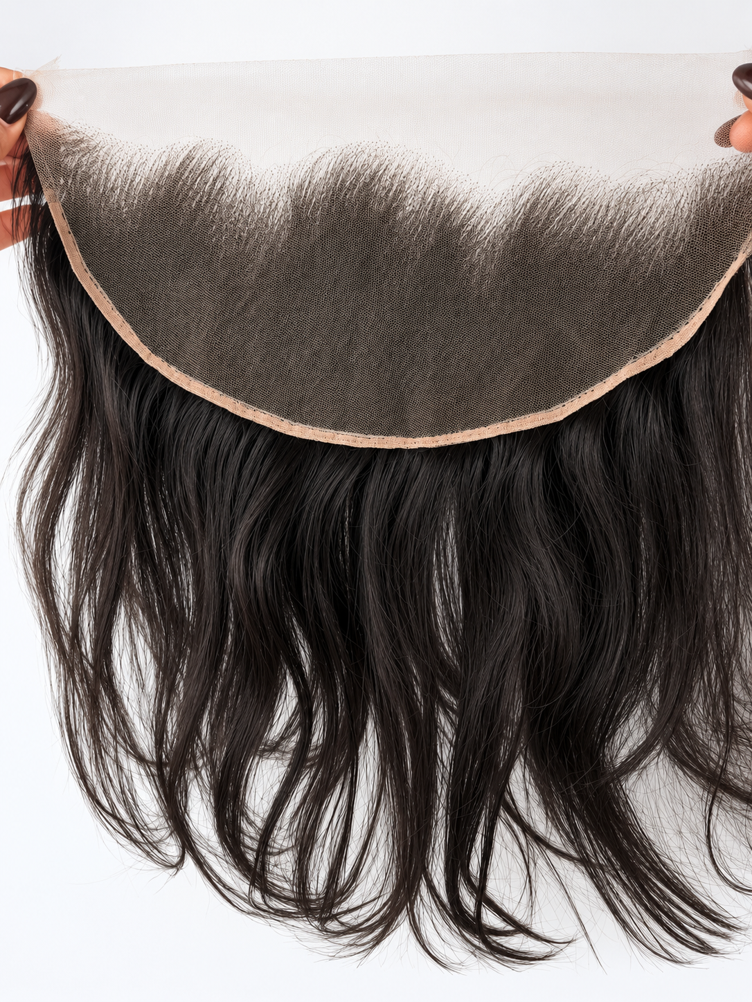 Lace frontale straight  13x6  HD - Raw Hair India