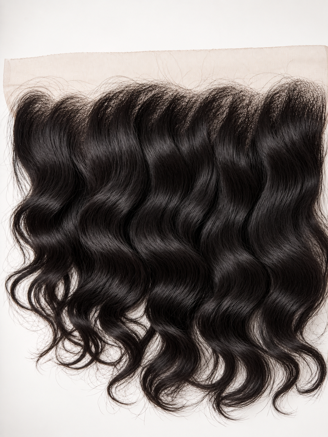Lace frontale curly  13x6  HD - Raw Hair India